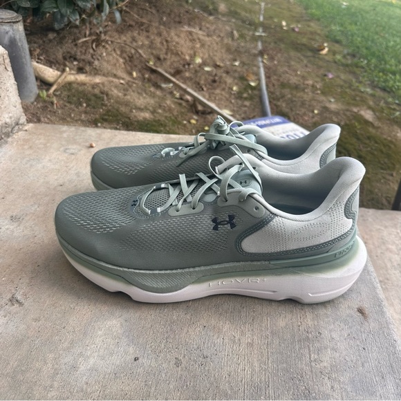 Under Armour UA Infinite Pro 2 Sage Green running shoes - Picture 3 of 9